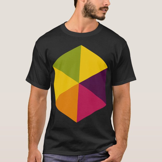 T-shirt Hexagone couleur 01 (Devant)