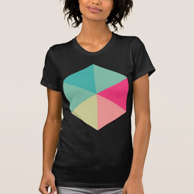 T-shirt Hexagone couleur 02 (Devant)