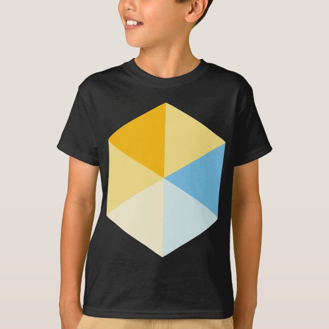 T-shirt Hexagone couleur 03 (Devant)