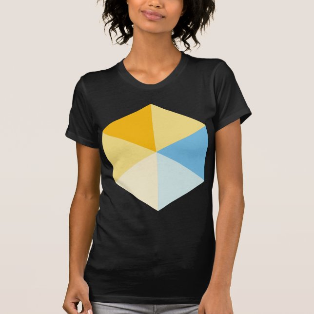T-shirt Hexagone couleur 03 (Devant)