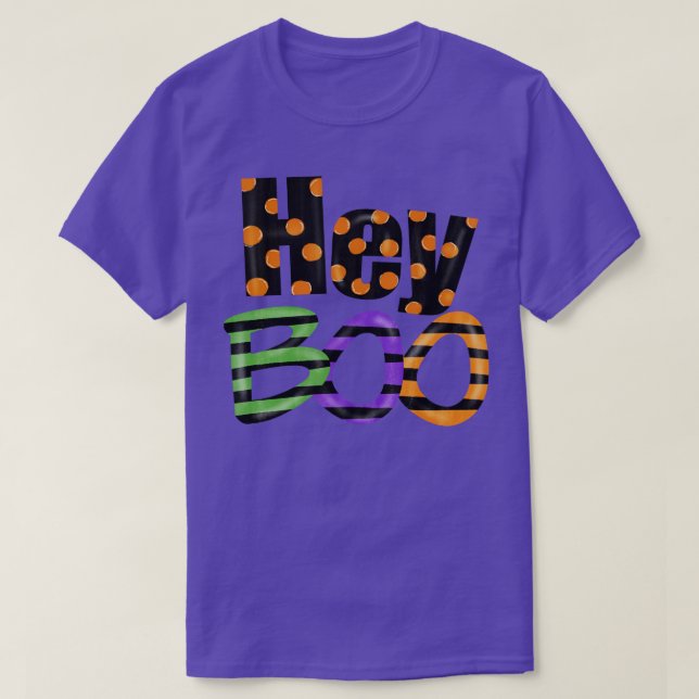 T-SHIRT HEY BOO (Design devant)