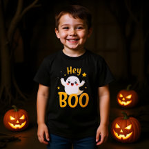 Hey Boo Cute Halloween design de fantôme