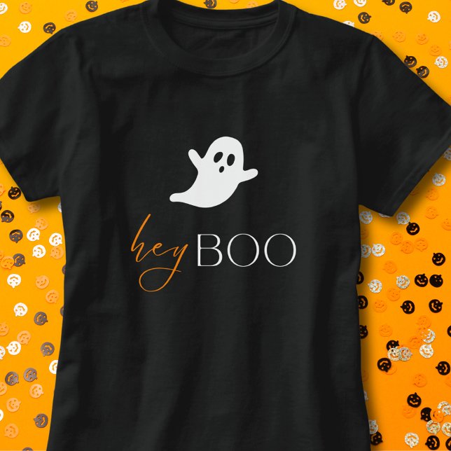 T-shirt Hey Boo Ghost (Créateur téléchargé)