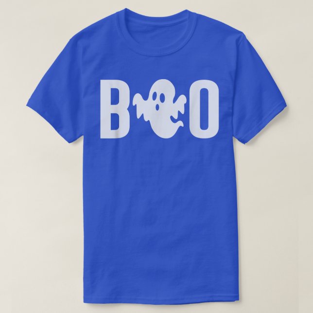 T-shirt Hey Boo Ghost Funny Trick Ou Traitez Halloween Joy (Design devant)