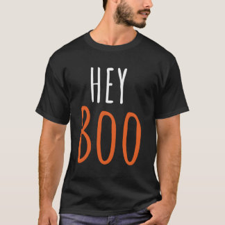 T-shirt Hey Boo Halloween Ghost Boo
