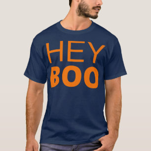 T-shirt Hey Boo Happy Halloween Graphic Trick ou Treat Hol