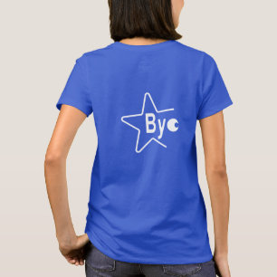 T-shirt Hey Bye Blanc Avant Arrière Simple Ridge