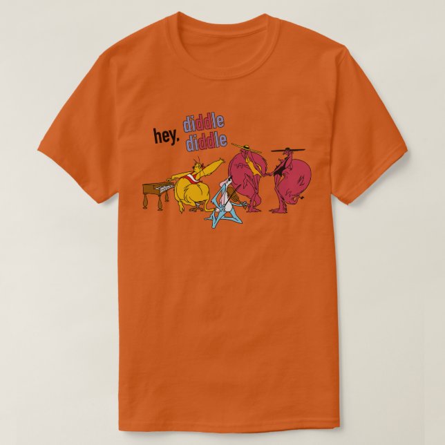 T-shirt Hey Diddle Diddle (Design devant)