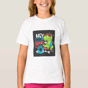 T-shirt Hey Dude Gimme 5" Patineur Dino Enfants
