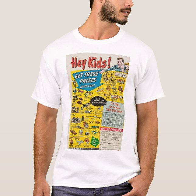 T-shirt Hey kids! (Devant)
