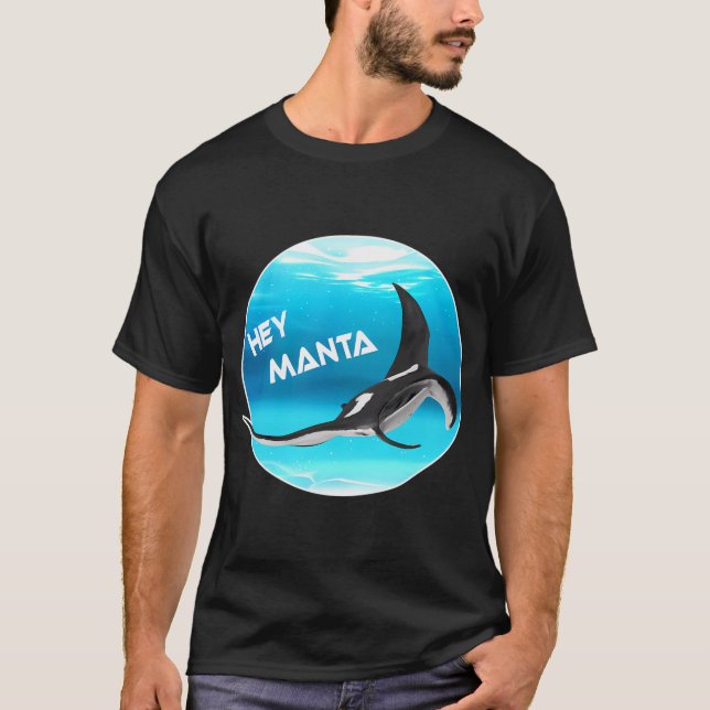 T-shirt Hey Manta (Devant)