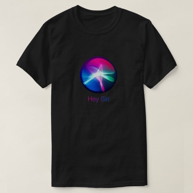 T-shirt Hey Siri (Design devant)