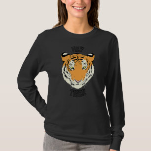 T-shirt Hey Tiger Retro Style Vintage Cool animal graphiqu