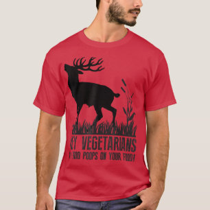 T-shirt Hey Vegetariens Mes boules de nourriture sur votre