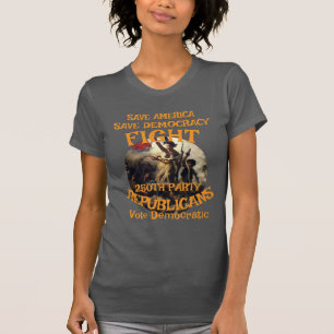 T-shirt HG CBP 250ÈME ANNIVERSAIRE DRApeau ÉTATS-UNIS AMÉR