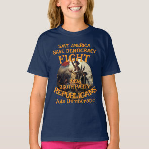 T-shirt HG CBP 250ÈME ANNIVERSAIRE DRApeau ÉTATS-UNIS AMÉR