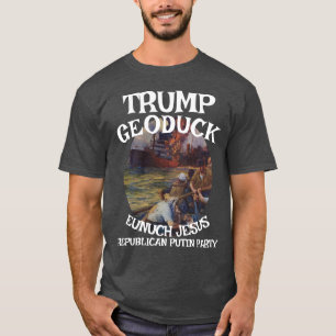 T-shirt HG FW FV Trump capitaine sous-marin de Dan NM Capt