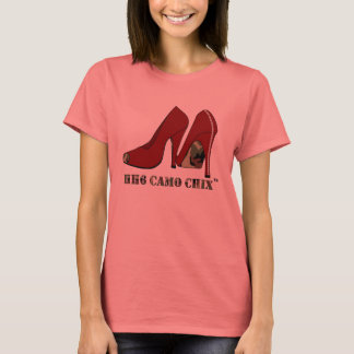 T-shirt HH6 Camo Chix™ pour dames Ringer