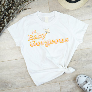 T-shirt Hi Baby Gorgeous en or Lisa Barlow RHOSLC