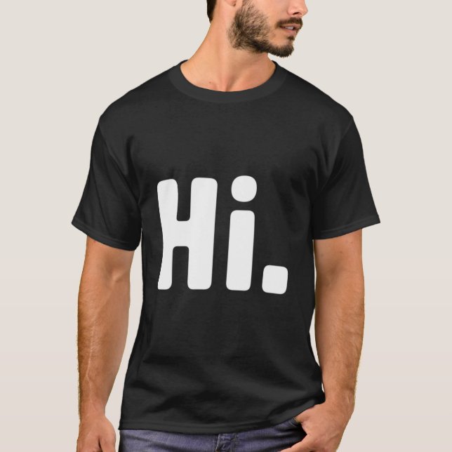 T-shirt Hi Bye (Devant)