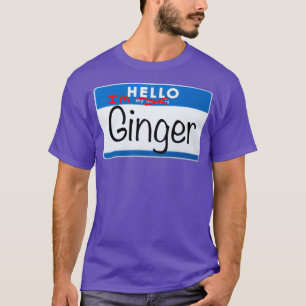 T-shirt hi im ginger