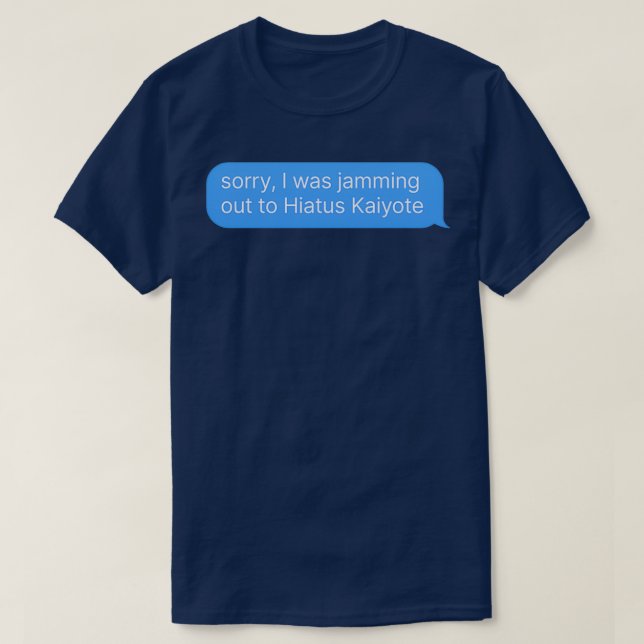 T-shirt Hiatus Kaiyote  (Design devant)
