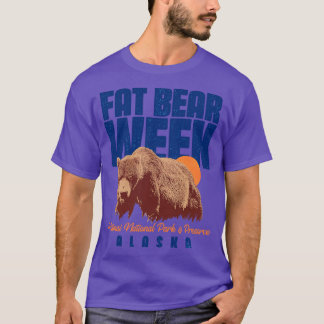 T-shirt Hibernation de la semaine de l'ours gras