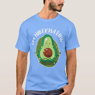 T-shirt Hibernation Im Hibernation Drôle Avocado Yoga Rela
