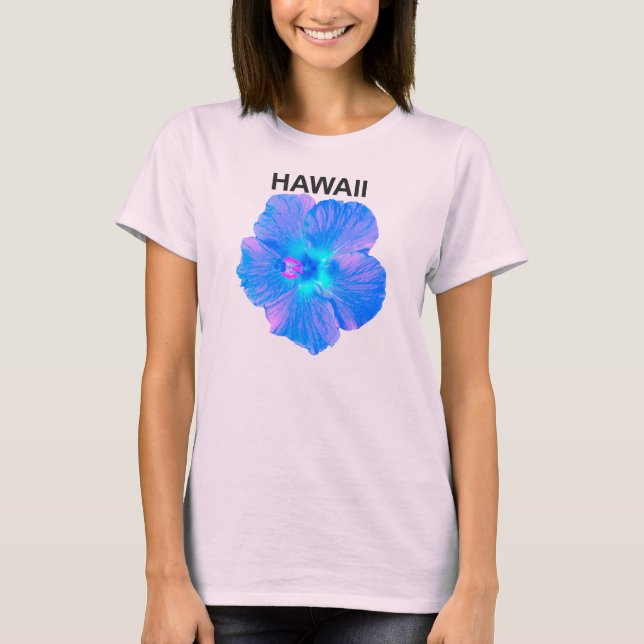 T-shirt Hibiscus d'Hawaï (Devant)