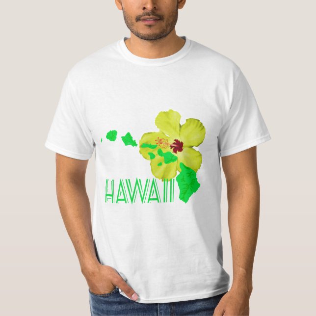 T-shirt Hibiscus flower (Devant)