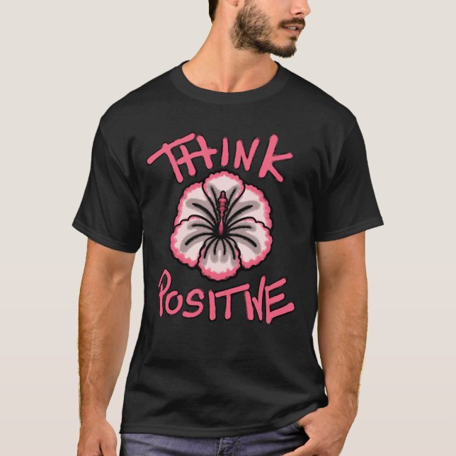 T-shirt Hibiscus Flower streetwear (Devant)