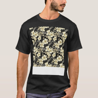 T-shirt Hibiscus hawaïen Motif sans mer tropical Monste