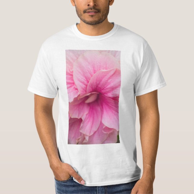 T-shirt Hibiscus rose (Devant)