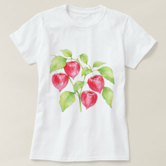T-shirt Hibiscus rose de Chine