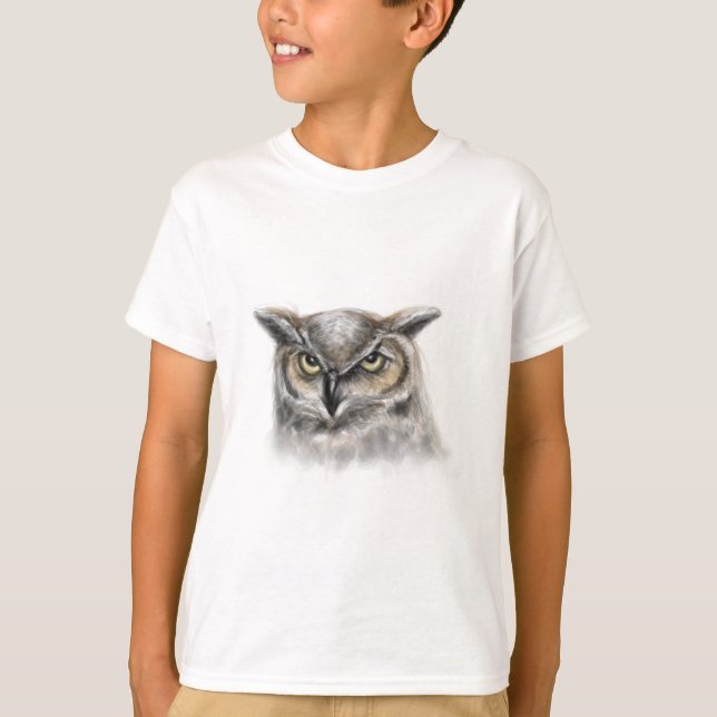 T-shirt hibou (Devant)