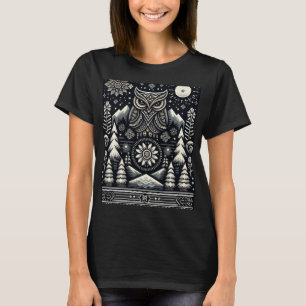 T-shirt Hibou