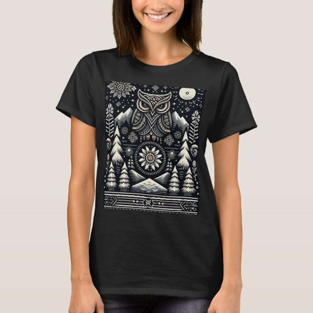 T-shirt Hibou (Devant)