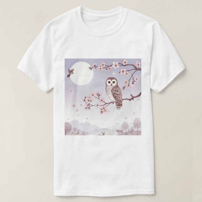 T-shirt Hibou (Design devant)