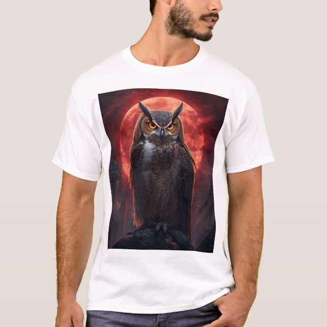 T-shirt hibou (Devant)