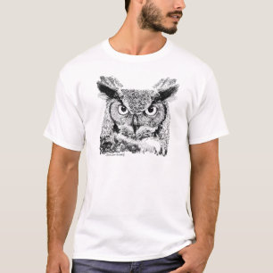 T-shirt Hibou à cornes