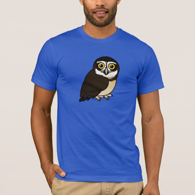 T-shirt Hibou à lunettes de Birdorable (Devant)