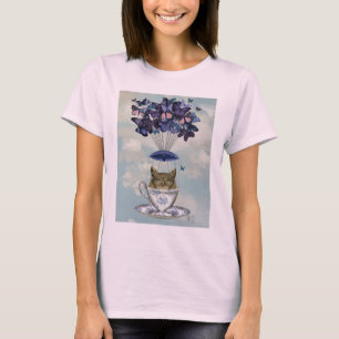 T-shirt Hibou dans Teacup 2
