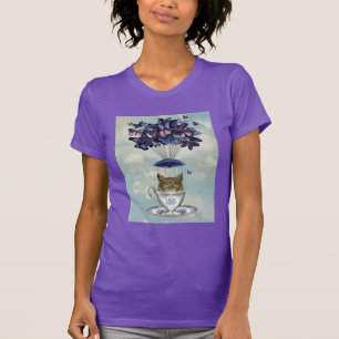 T-shirt Hibou dans Teacup 2