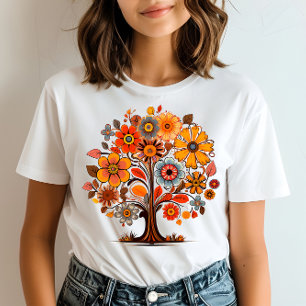 T-shirt Hibou d'automne