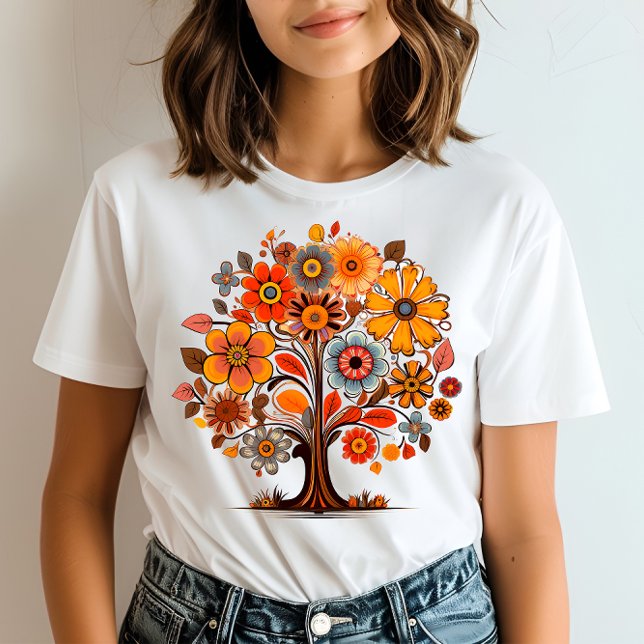 T-shirt Hibou d'automne (Créateur téléchargé)