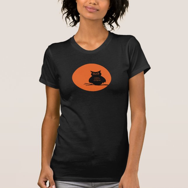 T-shirt Hibou de Halloween (Devant)