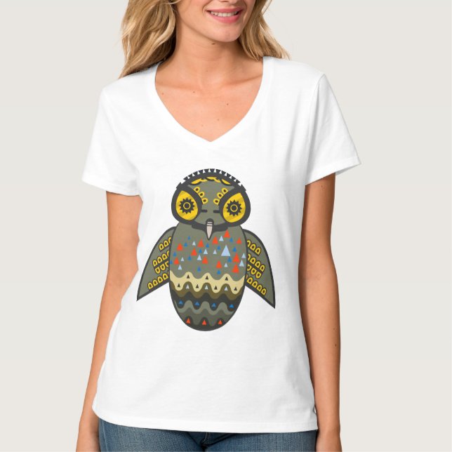 T-shirt Hibou de la forêt (Devant)