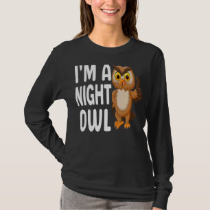 T-shirt Hibou de la forêt mythologie Chouette de nuit 1