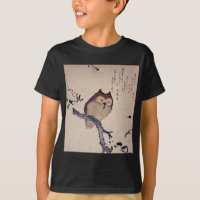Hibou de sourire japonais mignon