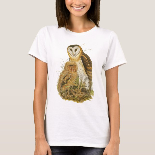 T-shirt Hibou d'herbe (Devant)